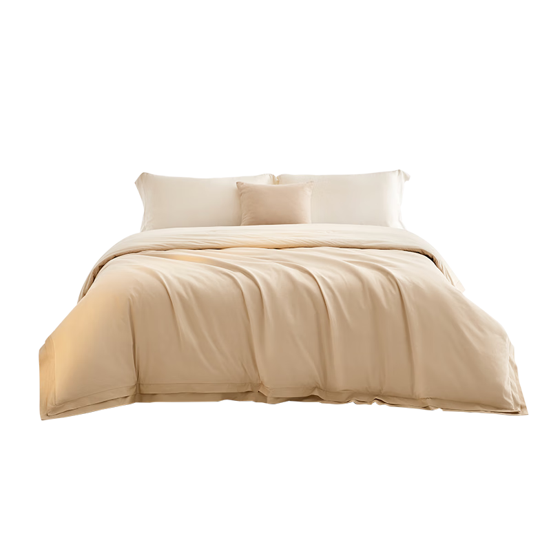 Luolai Home Textiles Aerospace Deep Sleep Quilt Pro 60s Cotton Class A Antibacterial Washable Dual-Layer Quilt Summer Spring Autumn Quilt