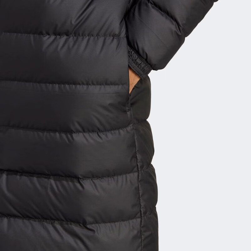 Adidas Men's Football Series TIRO23L LNGDWN Long down Jacket HS7238 Black 2XL 6