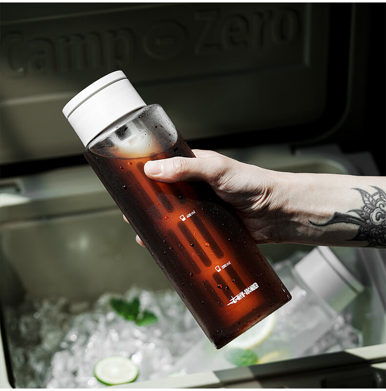 MHW-3BOMBER Bomber Ice Core Cold Brew Coffee Maker Summer Cold Brew Bottle Filter Mesh Ice Pot Large Capacity Home Use Professional 34