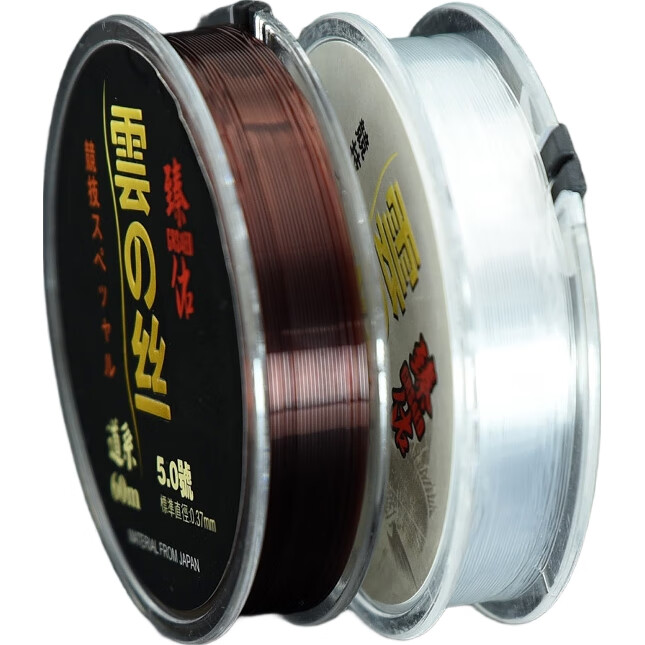 Леска Grased Yunsi Dao Series 2.0, 60 метров, 0.234 мм, разрывная нагрузка 5.04 кг, нейлон, прозрачный