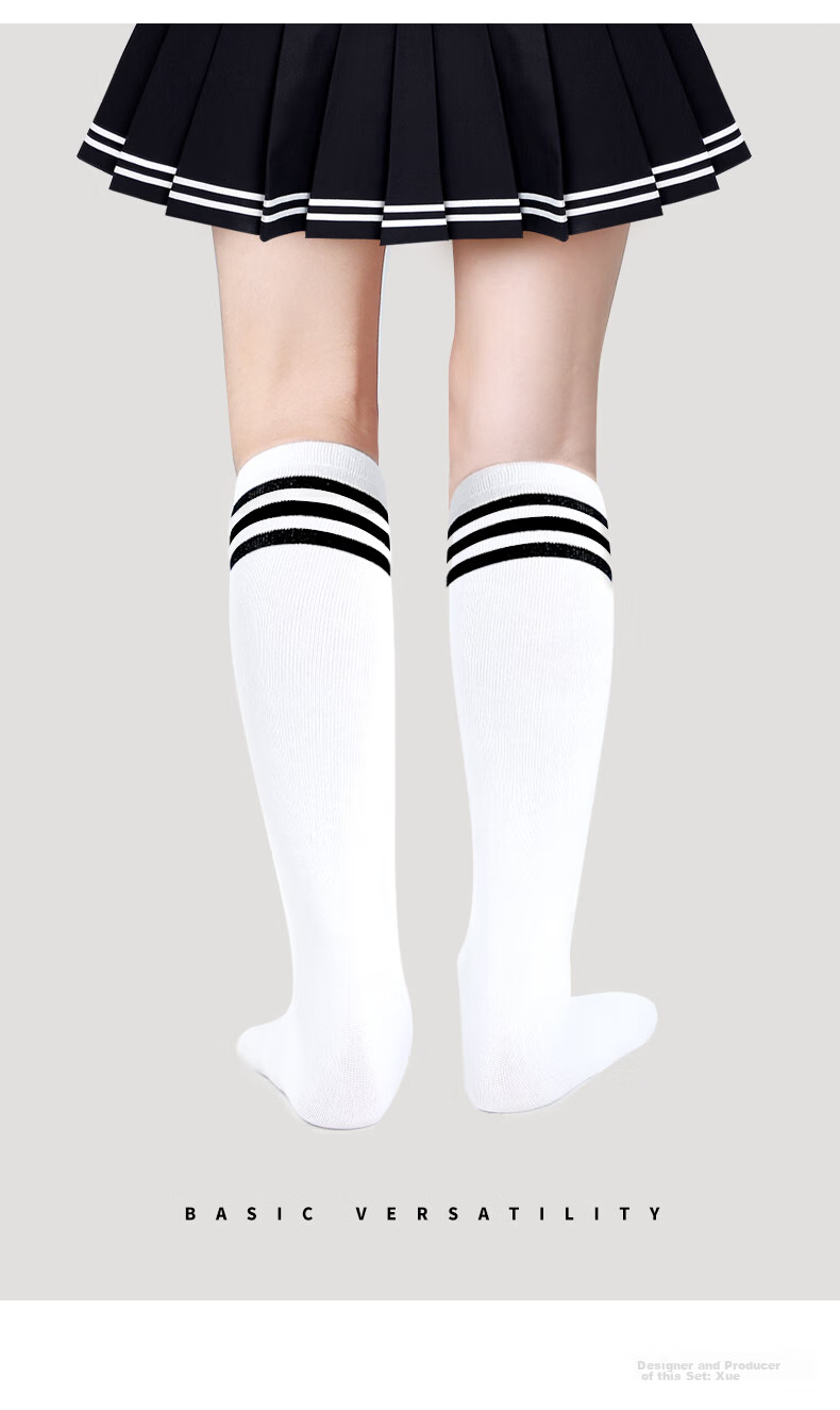Barbie Children's Mid-Calf Socks, Girls' Sports Socks, Spring And Autumn Long Socks, Knee-High Socks, Cotton Socks, Boys' Soccer Socks 13