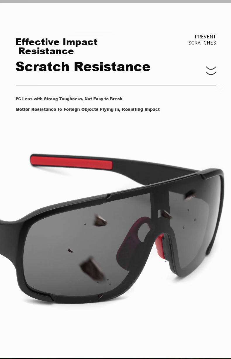 Lianshang Polarized Cycling Sunglasses, Day And Night Use, Unisex, Windproof And Sandproof, Outdoor Running, Photochromic 11