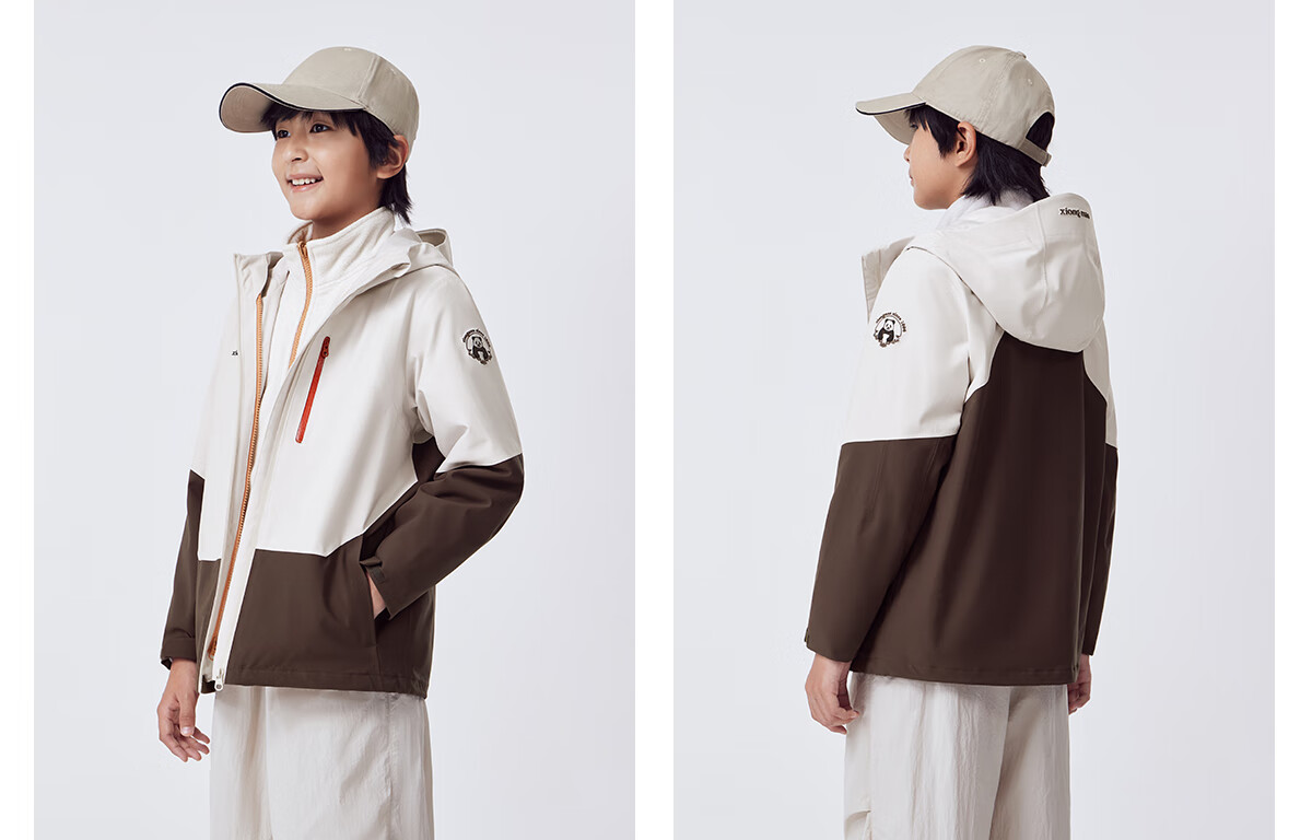 Panda Camel Kids 3-in-1 Waterproof Warm Hiking Mountaineering Outdoor Jacket for Boys and Girls B315,150 20