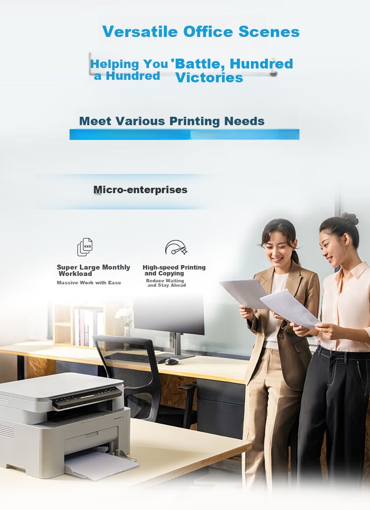 HP 115w Black And White Laser Printer Multifunction Home Printer with Copy, Scan And Wireless Printing (1188w Refreshed Version) 2