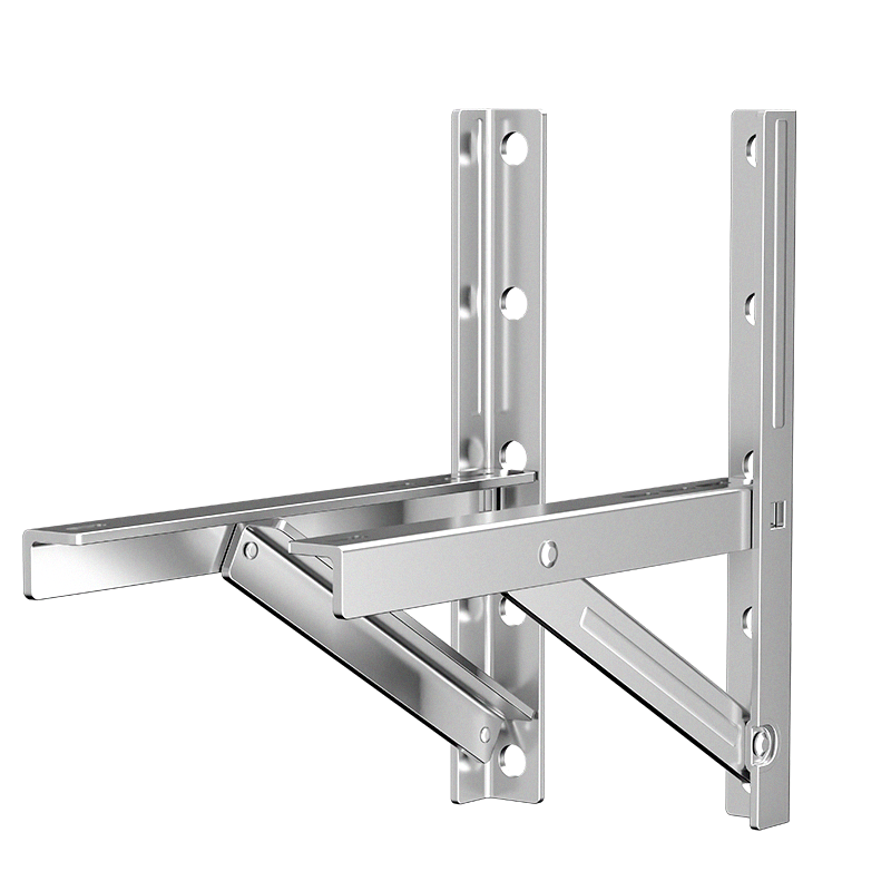 Dongpuli 2-3P Air Conditioner Bracket, Thickened Stainless Steel Outdoor Unit Support, Reinforced Air Conditioner Outdoor Frame, Suitable for Midea, Gree, Aux, Haier, Panasonic And Other Brands
