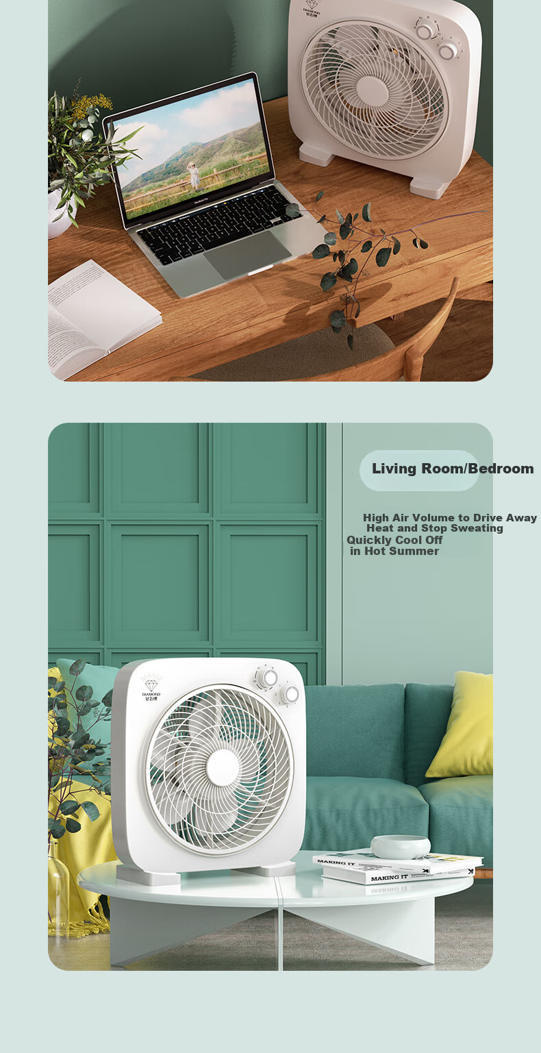 Zuanshipai Electric Fan, Desktop Page Fan, Home Small Desk Fan, Hongyun Fan, Dormitory Table Fan, Desktop Mini Fan, Student Bed Fan with Timer, Electric Fan KCY25-T3 9