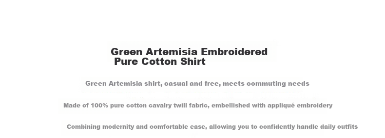 Chuyü Pure Cotton Women's Shirt 2025 Autumn New Embroidered Casual Commuter Versatile Blouse Off-White L 5