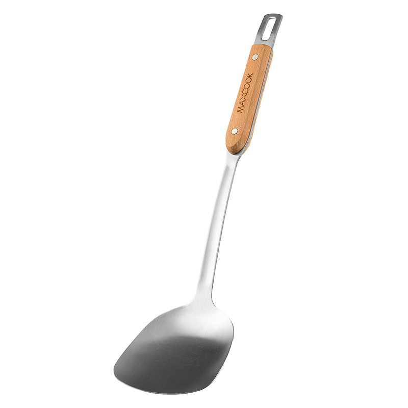 MAXCOOK 304 Stainless Steel Spatula Thickened Cooking Spatula MCCU0067