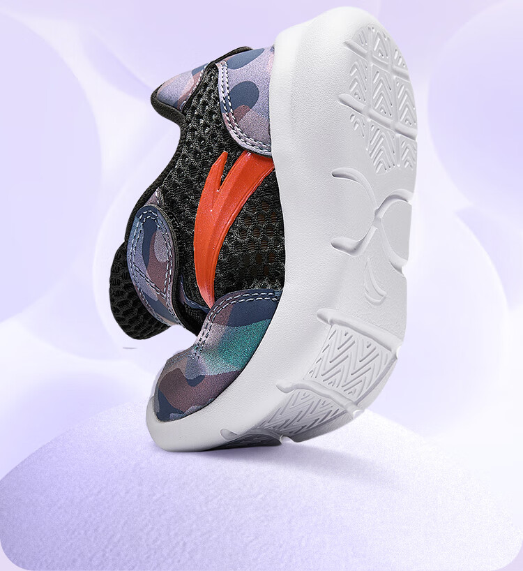 ANTA Toddler Shoes for Boys And Girls, Baby Footwear, 2026 Autumn Season, Soft-Soled Breathable Mesh Sneakers, Infant And Children's Shoes, Yuanqi 10