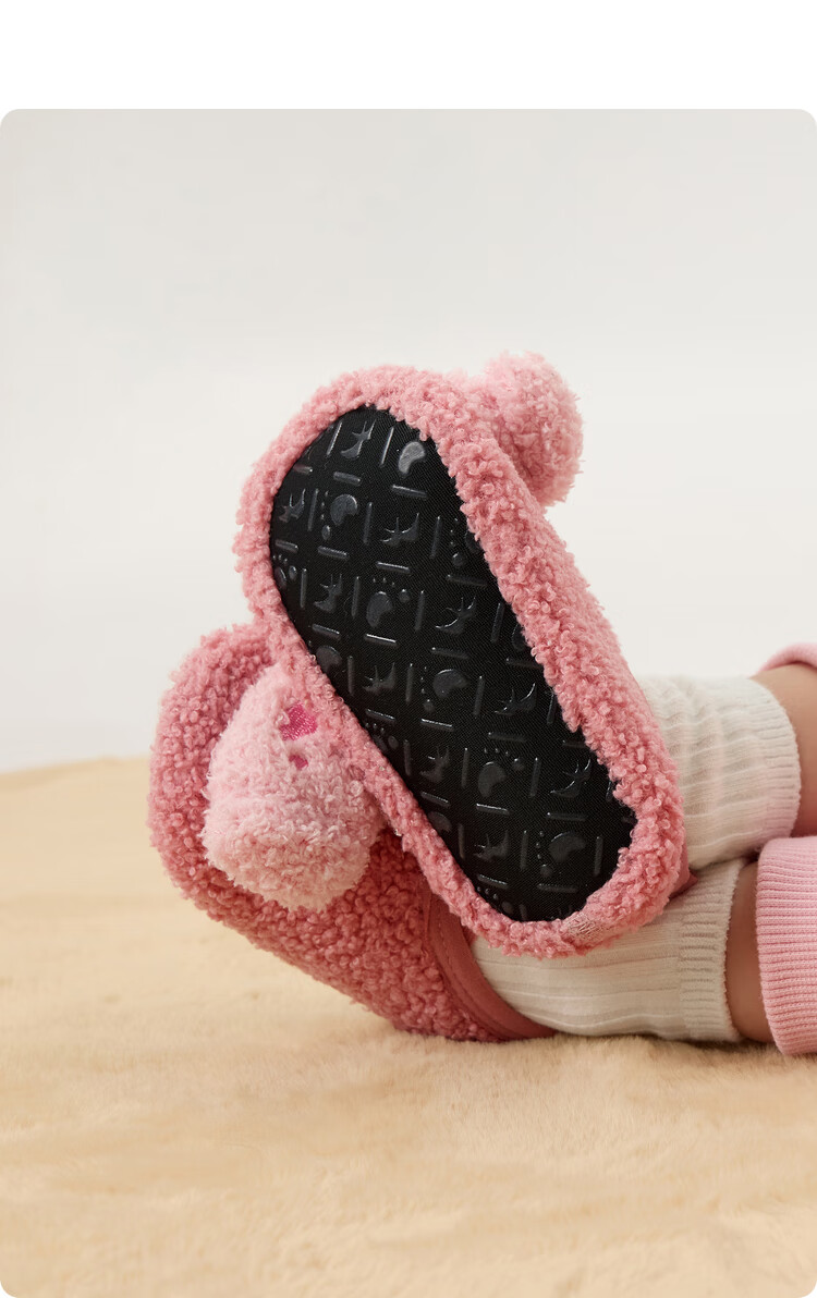 BALABALA Non-Slip Floor Socks Thickened Fleece Winter Warm Baby Toddler Anti-Slip Walking Socks 208424172204 9