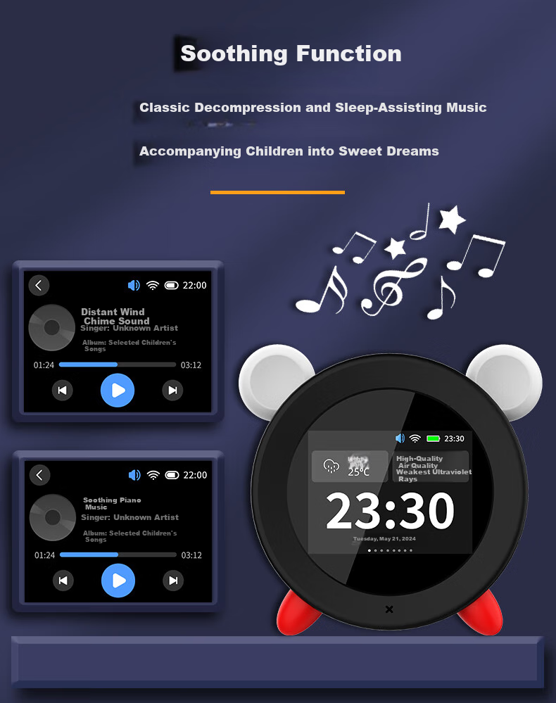 Beianxing AI Smart Alarm Clock 2026 Model, Student-Specific Wake-Up Device, Intelligent Robot, Keda Xunfei Star Fire AI Large Model, Voice Interaction, Customizable Awakening 6