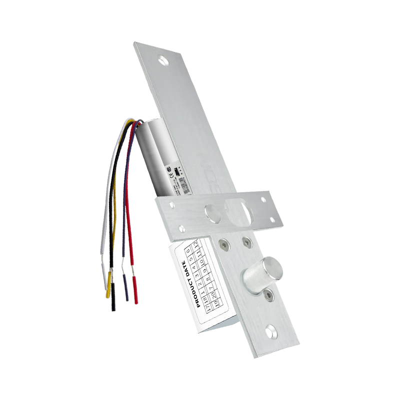 GS GSON Electric Bolt Lock for Access Control Office Double Glass Door Access Control Attendance Machine Access Control Lock Concealed 5-Wire Signal Feedback Electric Bolt Lock Universal Model