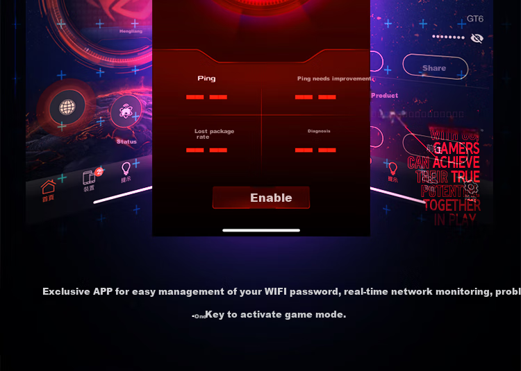 ROG [Renewal Subsidy] ROG Cube Tri-Band 10 Gigabit Gaming Distributed Parent-Child Router | Whole-House WiFi 6 Set, Gigabit Wireless Aimesh Flexible Routing System 23