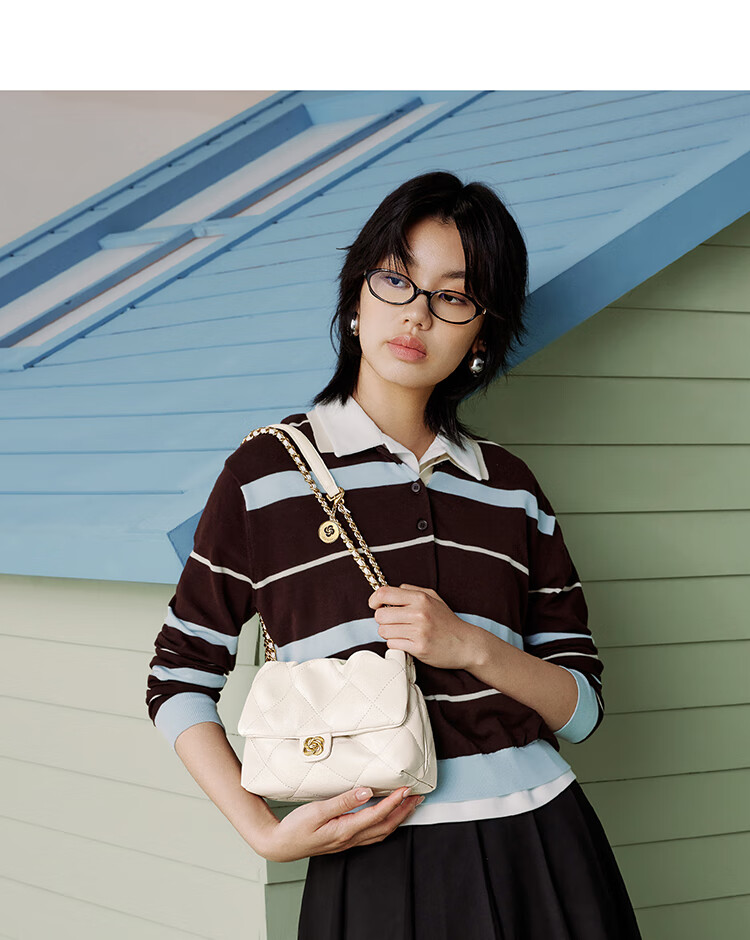 JUST STAR Celebrity-Style Handbag for Women, 2026 New Luxury Shoulder Crossbody Bag, Underarm Bag, Ladies' Purse, Birthday Gift 1
