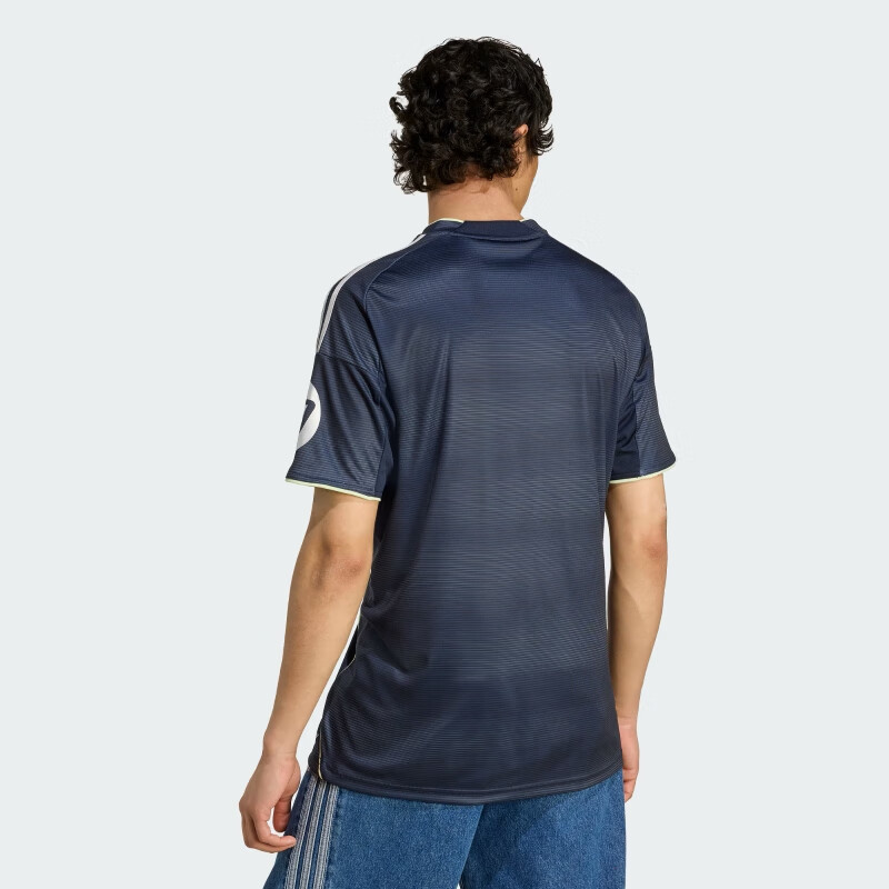 Adidas Men's Football Series REAL A JSY Real Madrid Fan Version Away Short Sleeve JJ4182 Ink Blue S 4