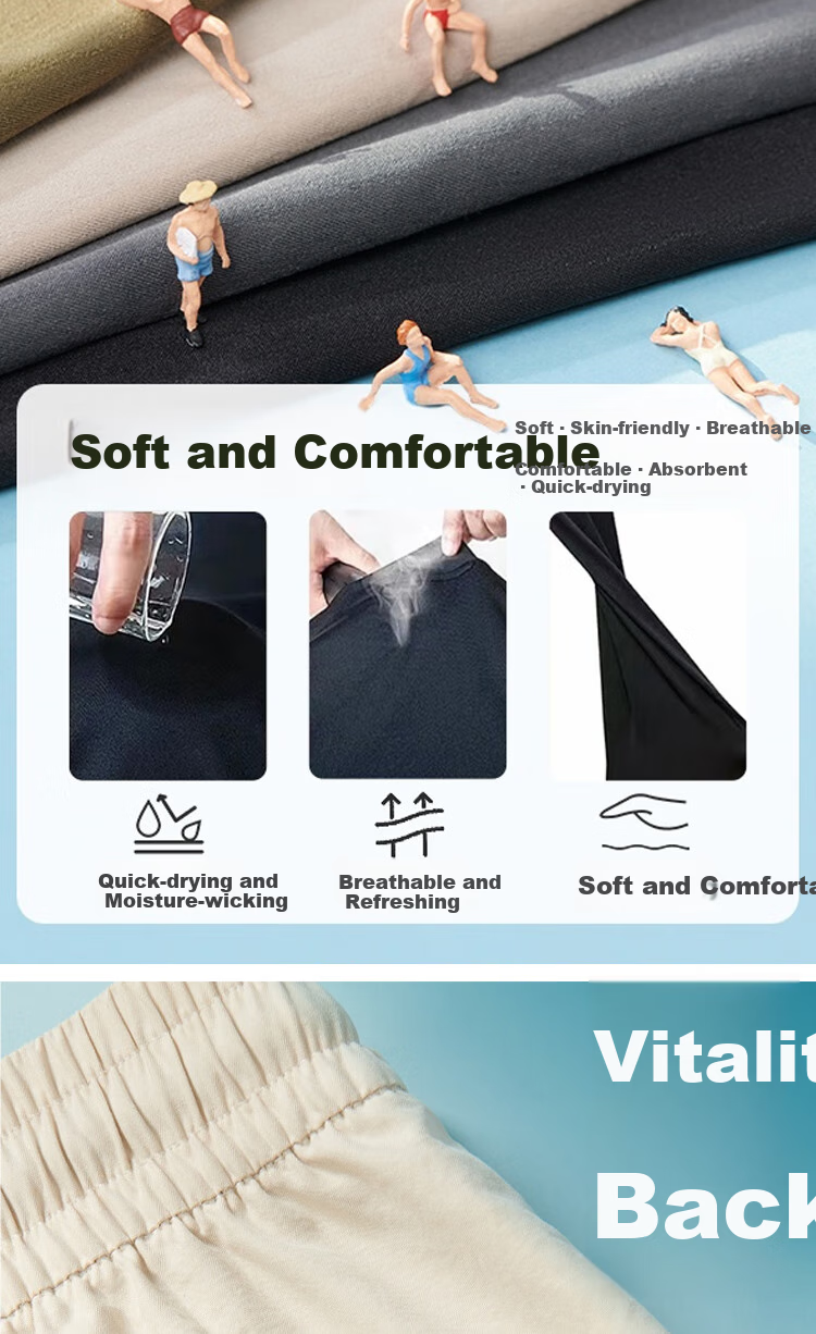 LangSha Straight-Leg Pants for Women, 2025 Summer New Fashion Loose Casual Pants, Lightweight Breathable Carrot Pants 13