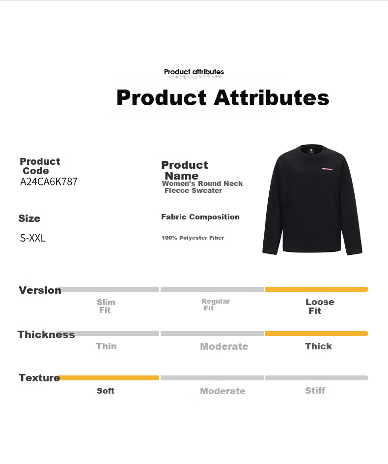 CAMEL Outdoor Fleece Jacket for Men, Inner Layer Autumn And Winter Long-Sleeve T-Shirt, 220g Lightweight Heat-Retaining, A14CA6K788, Phantom Black, L 10