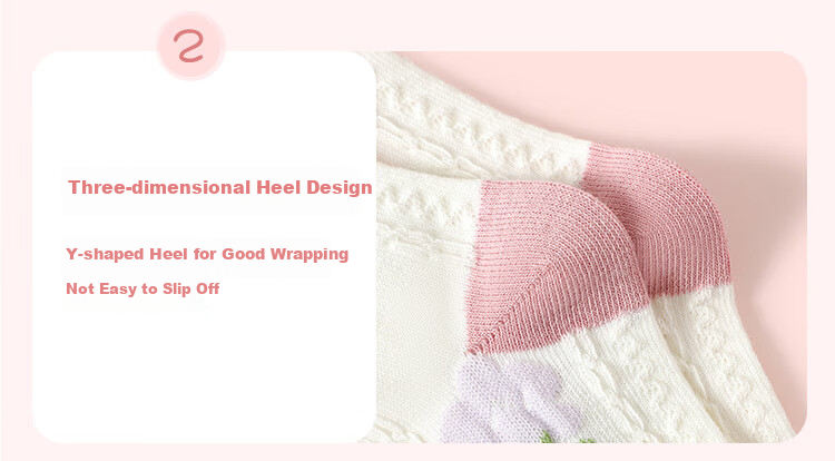Bingxuemumian Children's Socks, Girls' Mid-Calf Cotton Socks for Spring, Autumn And Winter, 6 Pairs, Breathable, Suitable for Small to Big Kids, Versatile Lace Short Socks for Students 18