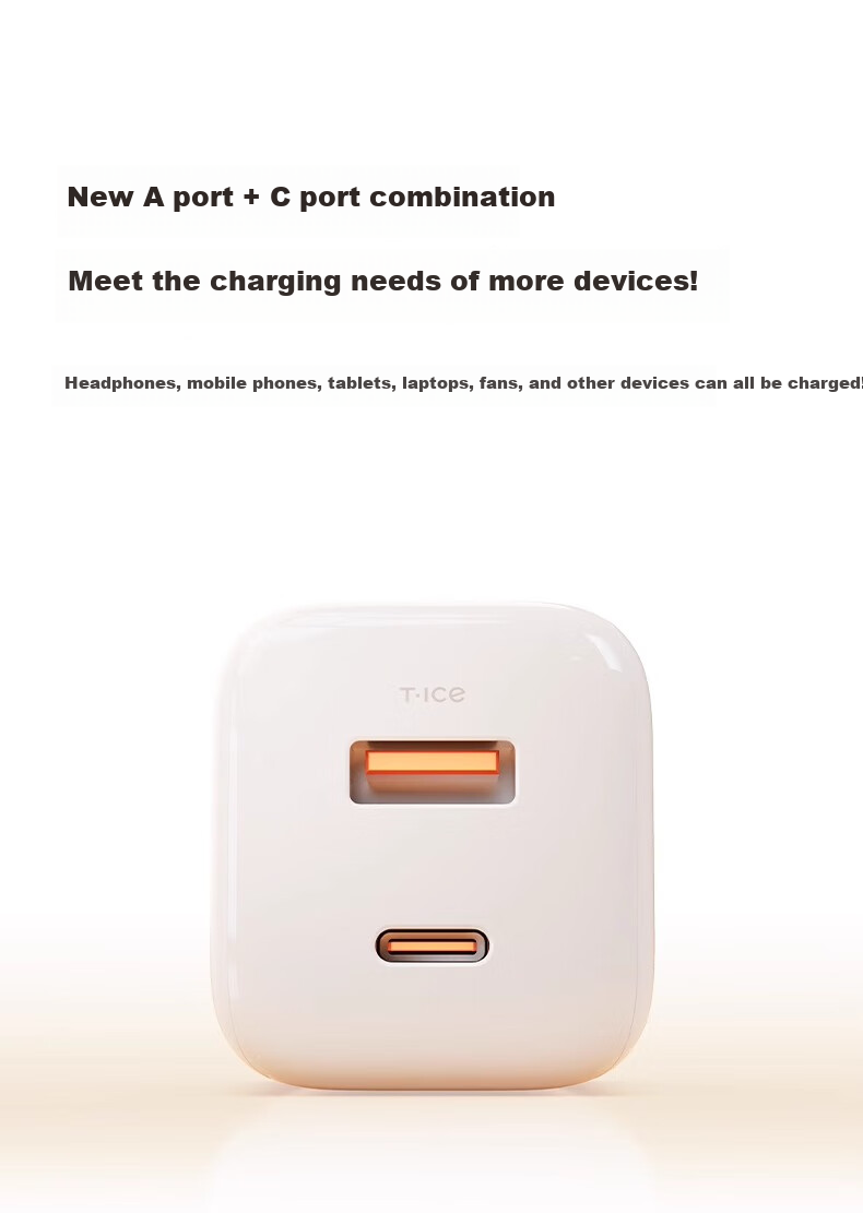 TORRAS [Official Authorized Product | 3C Certified] Small Ice Cube 65W GaN Charger, Multi-Port Type-C Fast Charging Head, 67W Compatible with Apple 16/17 Pro Max, Compatible with 40W 7