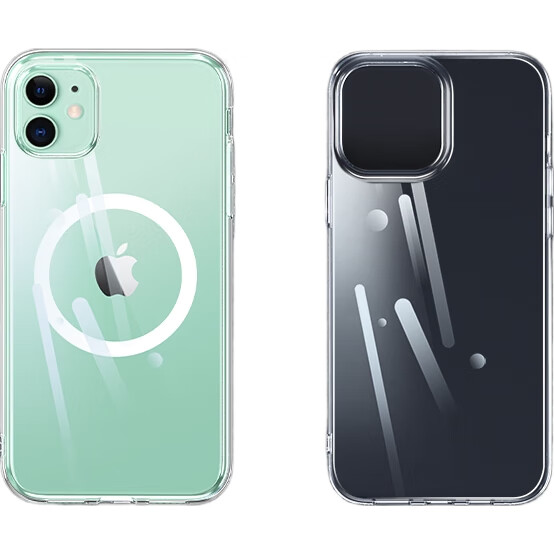Чехол ESCAPE для iPhone 11, MagSafe, прозрачный, противоударный, TPU