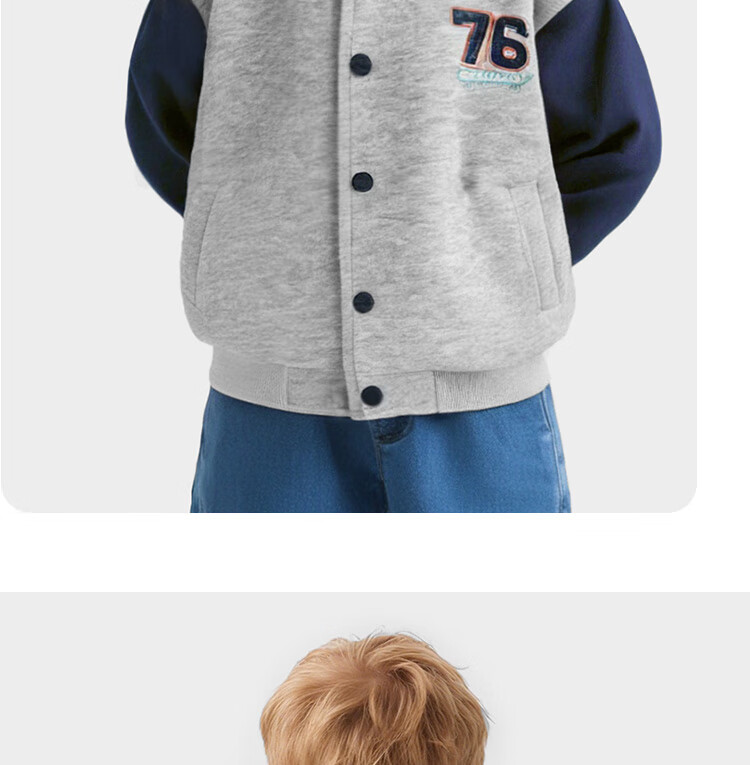 Badibadi Autumn Winter Newborn Baby Boys American Baseball Jacket Casual Sports Top Skateboard Dinosaur 100 7
