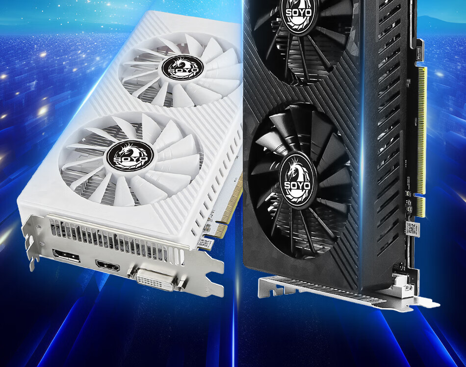 Meijie RX580 Yanlong 8G GDDR5 Gaming Graphics Card High-End Desktop PC PUBG Design Streaming Editing New White Discrete GPU 4