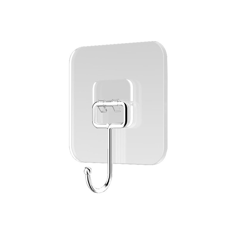 CHUSHE Hooks, 20 Pieces, Super Strong Adhesive, Wall-Mounted, Load-Bearing Suction Cups, Kitchen Hooks without Drilling, Sold by JD