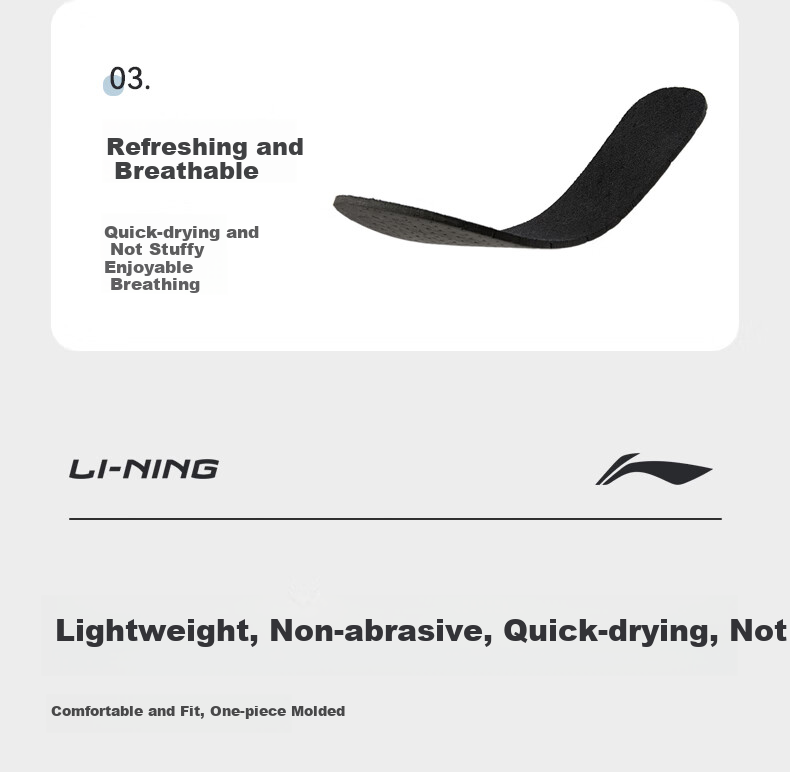 Li-Ning Beach Shoes for Men And Women, Swimming And Rafting Sandals, Non-Slip And Cut-Resistant, Skin-Friendly, Water Park, Beach Combing, Snorkeling Water Shoes, Breathable And Wear-Resistant 4