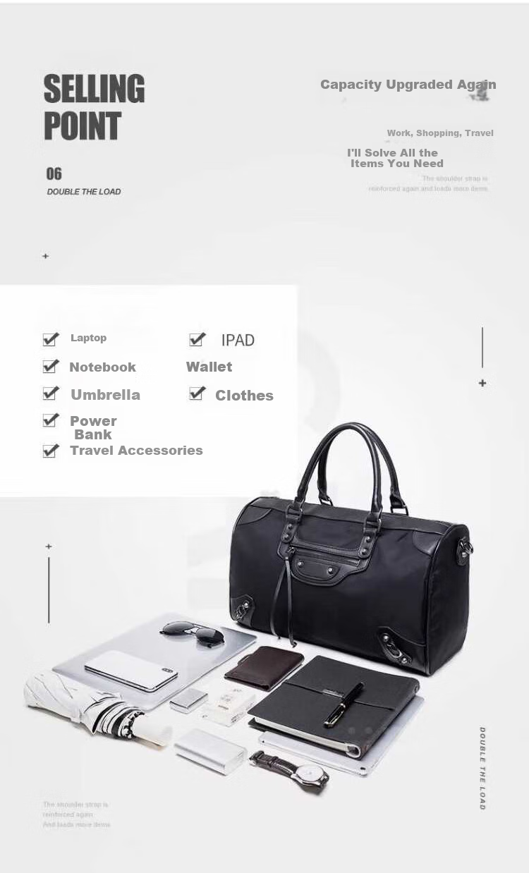 CARTELO Large Capacity Travel Bag for Men And Women, Business Luggage Bag, Sports Fitness Bag, Gift for Husband Or Father 11