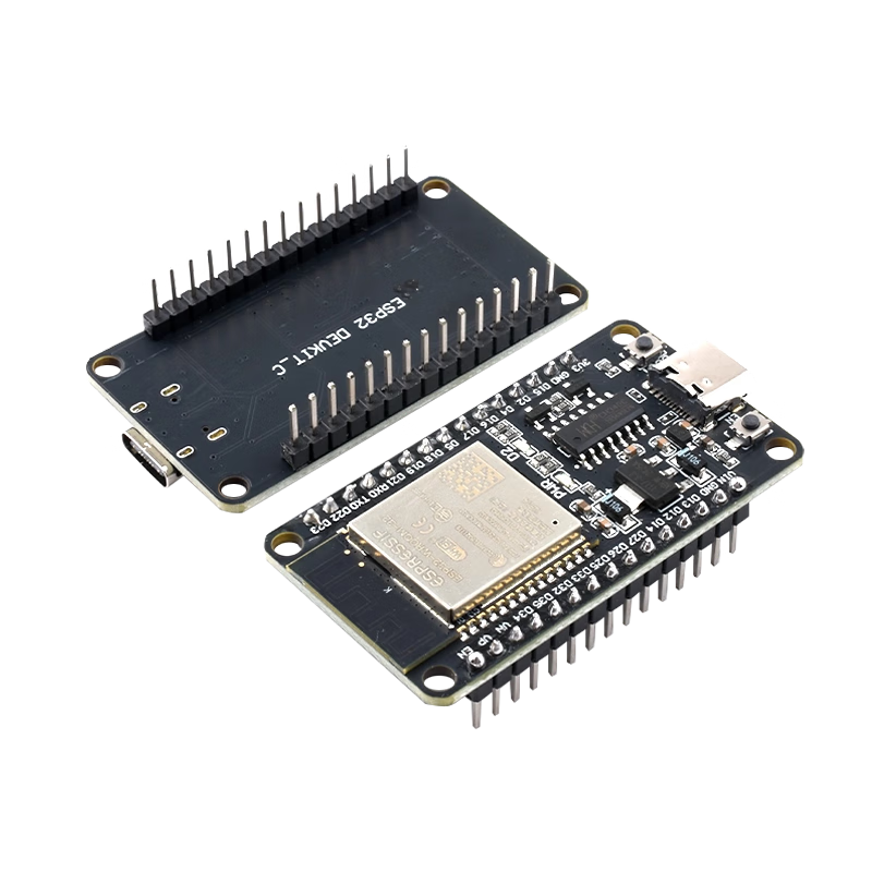 ZAVE ESP32 Development Board Original Module ESP-32 Type-C Interface with Data Cable Display Screen Dupont Wires WiFi Bluetooth Dual-Core CPU Module System Board Module