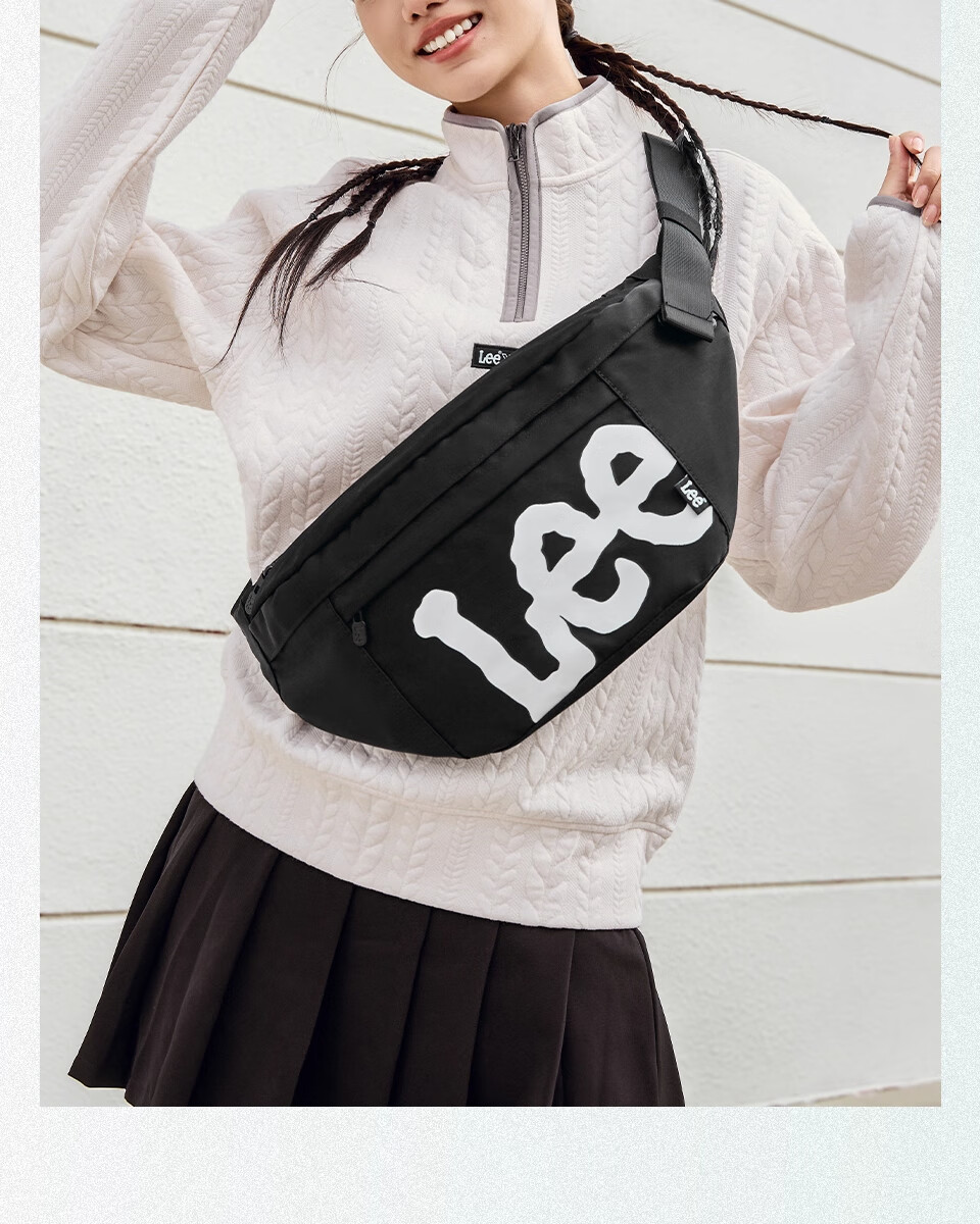 Lee New Fashion Crossbody Messenger Bag for Women Casual Shoulder Bag Street Trend Men's Chest Bag Christmas New Year Gift 5