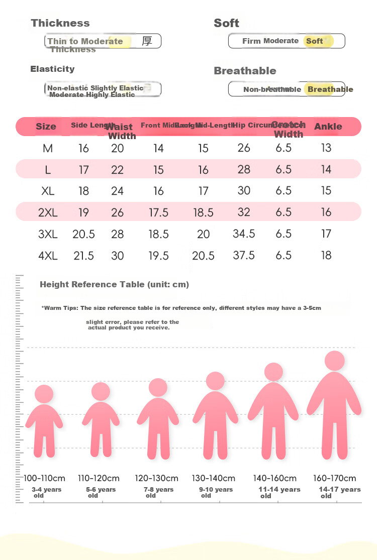 LangSha Children's Underwear, Girls' Panties, 5A Antibacterial, Breathable And Comfortable for Teenage Girls, High School Students And Older Children, Boyshort Underwear, 4-Pack 4