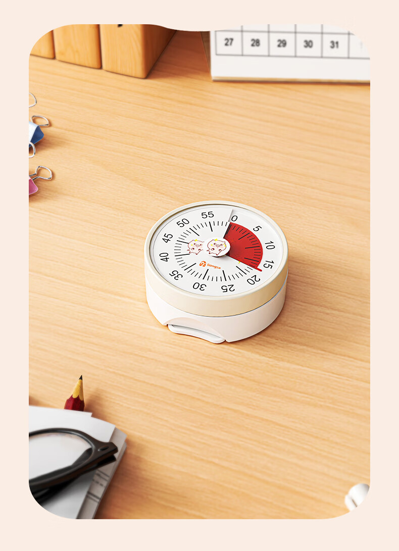 KATEI STORY Japanese Kitchen Timer-Specific Alarm Clock, Timer, Mechanical Visual Time Display, Magnetic Countdown Reminder 13