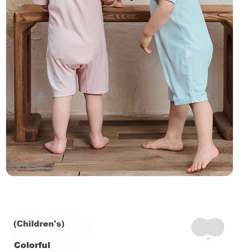 Niduoxiong Summer Baby Romper, Infant Clothing, Summer Outfit, Crawling Suit, Newborn Home Wear, Short-Sleeve Ice Silk 10