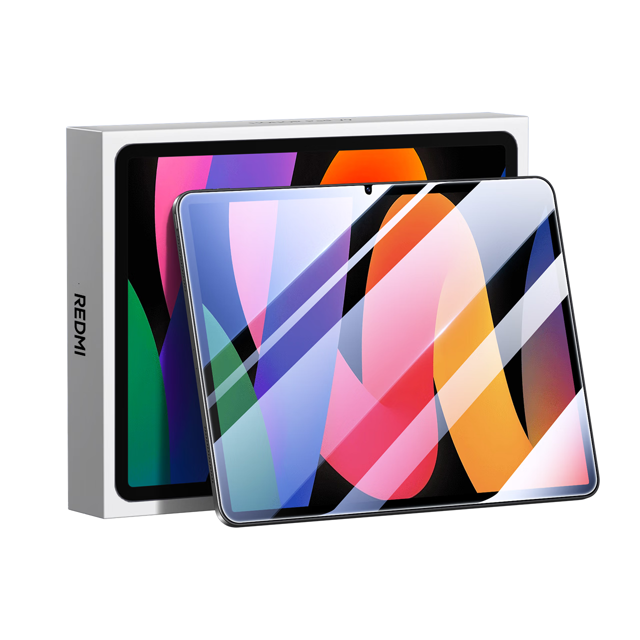 BIAZE Tempered Glass Screen Protector for Redmi Pad SE (2023 Model), 11-Inch HD Protective Film, Scratch-Resistant And Anti-Scratch Full Screen Coverage Film PM207-High Definitio