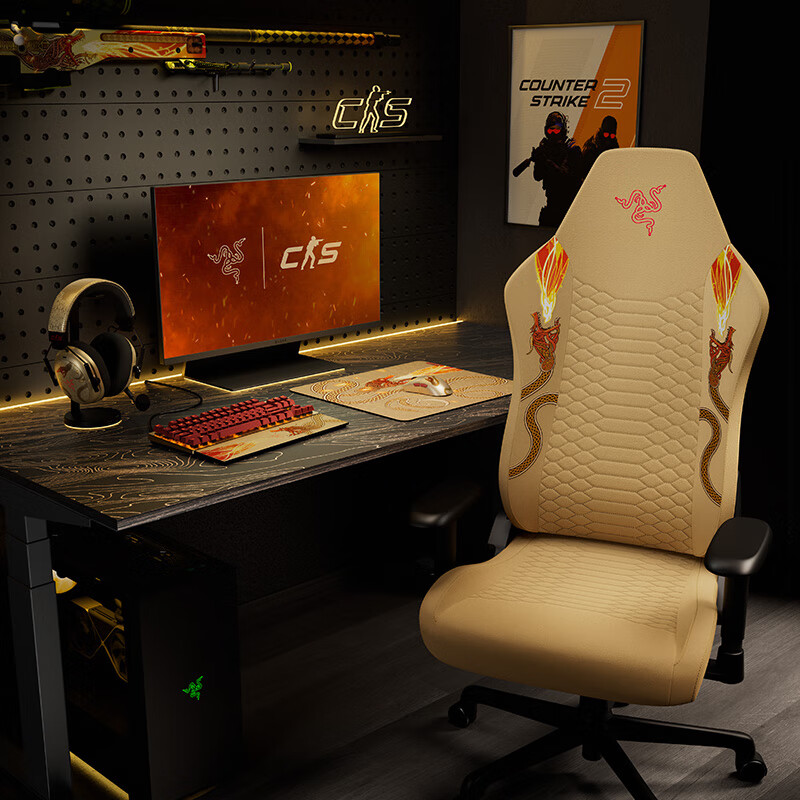 Razer BlackShark V3 Pro Professional Edition, Counter-Strike: Global Offensive CS2 Dragon Legends Limited Edition, Wireless Over-Ear Gaming Headset with Microphone, Active Noise Cancellation And EQ Adjustment