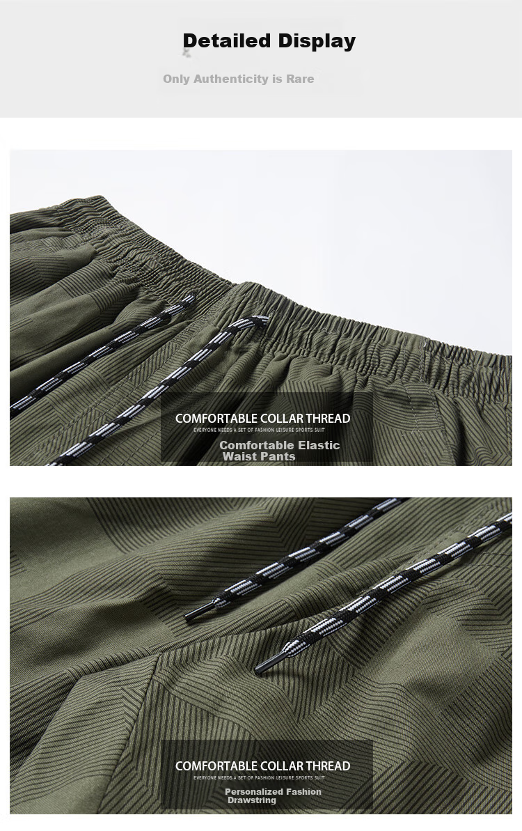 TUCANO Men's Shorts, Summer Pure Cotton Thin Camouflage Loose Five-Point Pants, Men's Outdoor Wear, Large Shorts, Mid-Length Pants, Men's Trousers 12
