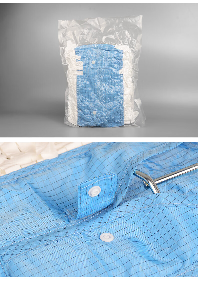 WK Anti-Static Dust-Free Mop Ultra-Fine Fiber Dust-Free Cloth Head Clean GMP Dust-Free Room Laboratory Cleanroom Flat Mop 45*17cm [Mop Replacement Cloth, Stock Available] 14
