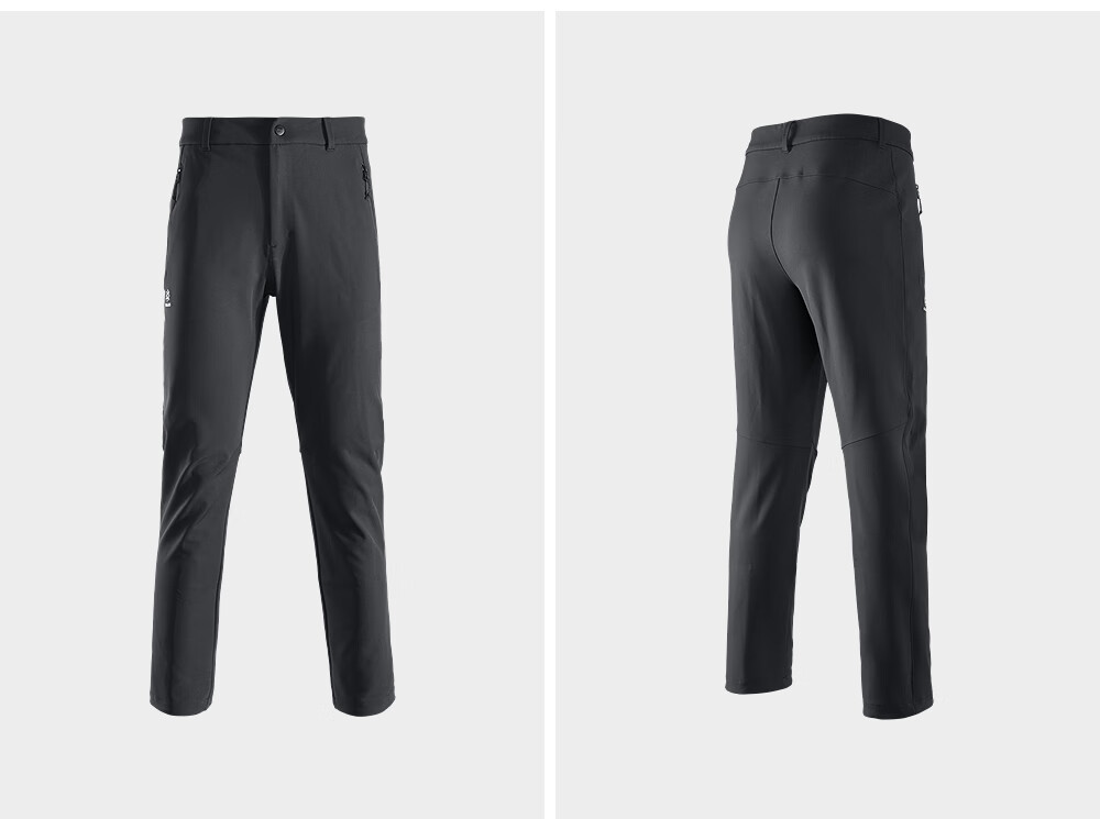 KAILAS Rock X Softshell Fleece Anti-Static Windproof Thickened Outdoor Hiking Pants Autumn Winter Men's 6