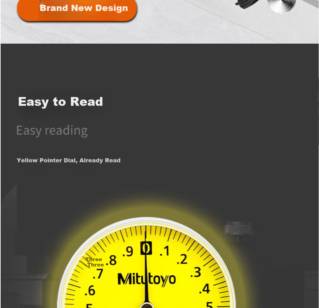 Mitutoyo Mitutoyo Dial Caliper Vernier Caliper High Precision 505-731/0 Black Case Mitutoyo Authorized 9