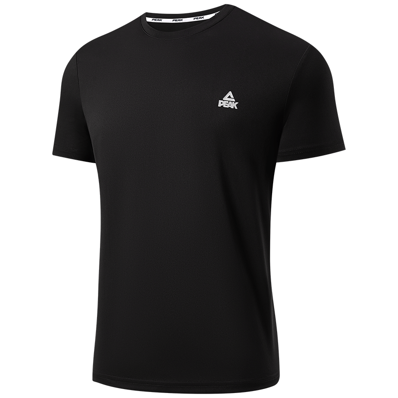 PEAK Men's Short-Sleeve Shirt, Summer Wear, Quick-Dry T-Shirt, Breathable Sports Loose-Fit Running Undershirt, DF652167
