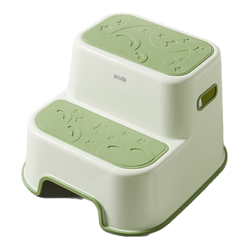 KUB Children's Foot Stool, Baby Hand Washing Step Stool, Washbasin Step, Non-Slip Footrest, Standing Stool for Home Use, Ages 3-6