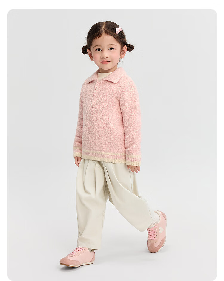 BALABALA balaOne Kids Sweater Boys 2025 Autumn Pullover Knitwear Girls 208325103206 2