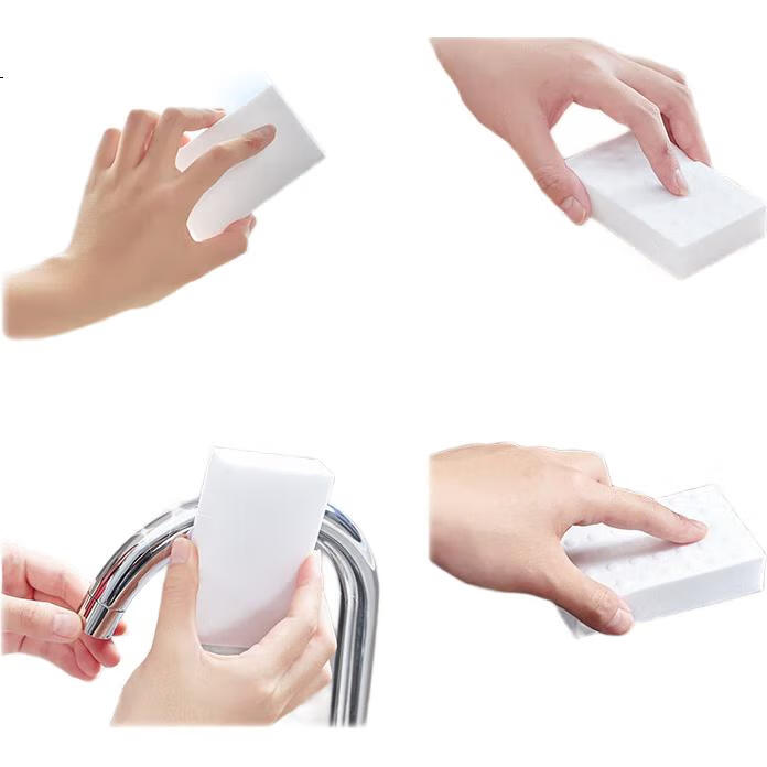 Набор губок для чистки Sulida Nano Sponge, 20 шт., белые