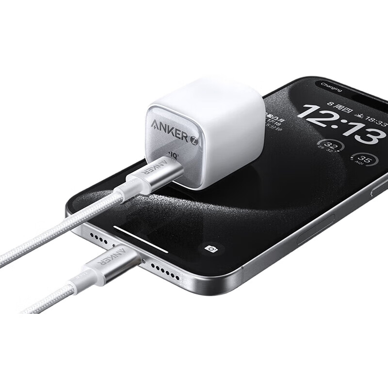 Кабель ANKER Type-C - Type-C, 1.8м, фиолетовый, 100W