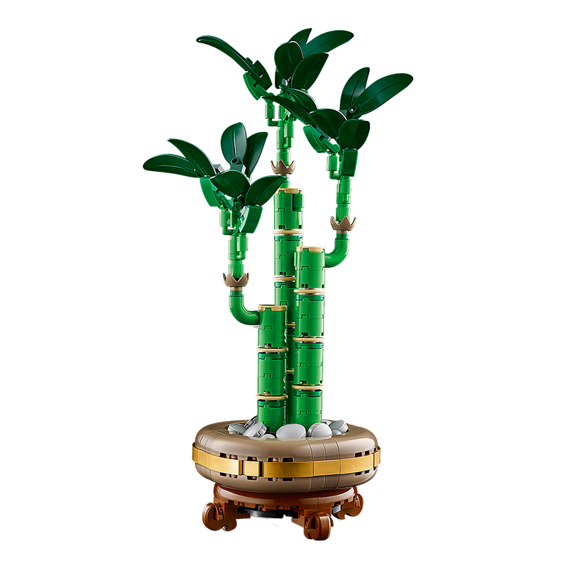 LEGO Building Blocks 10344, Lucky Bamboo Toy for Boys And Girls, Birthday Gift, Home Decoration Ornament