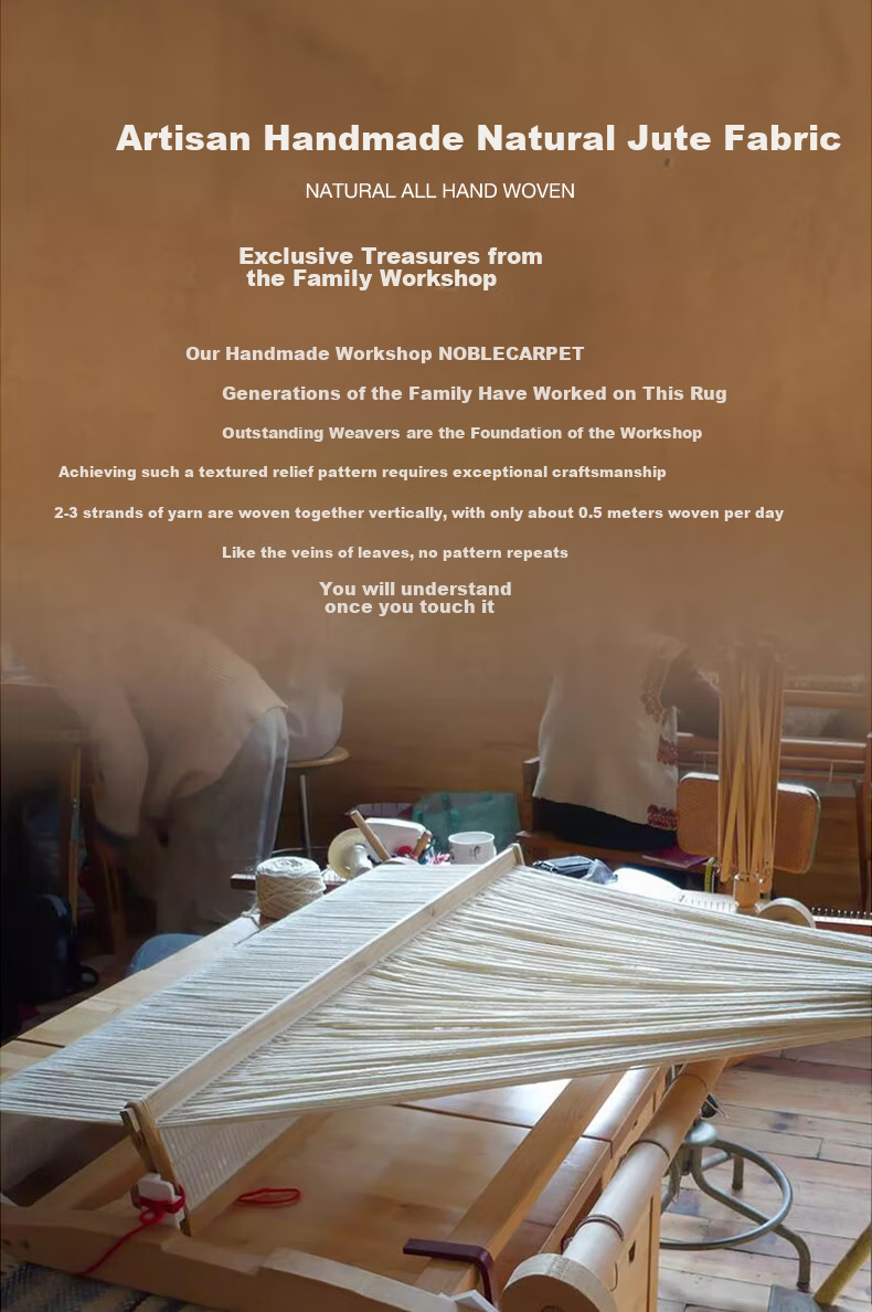 Dajiang Natural Sisal Entrance Mat, Doorway Rug, Foyer Carpet, Handwoven Entrance Mat, 60x90cm 2