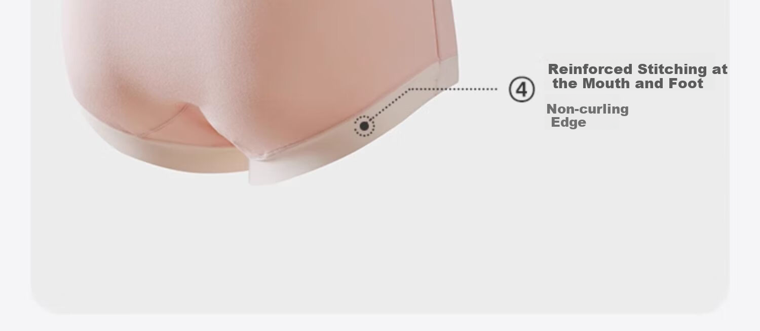 JOYNCLEON Maternity Underwear, High-Waist Seamless Breathable, for Pregnant Women in Early, Mid And Late Stages, Plus Size L, Jnk155475 5