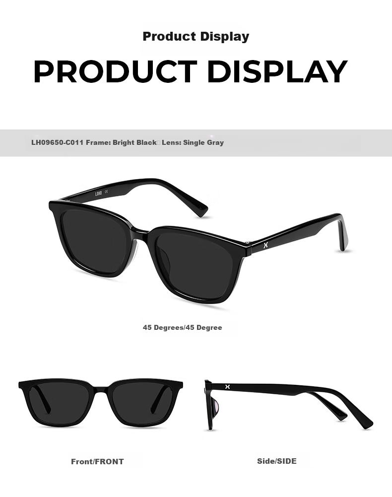 LOHO Sunglasses for Women, 2026 New Style Sunglasses, High-End Look, Flattering, Unisex, Acetate Frame, Small Frame, LH09650 10