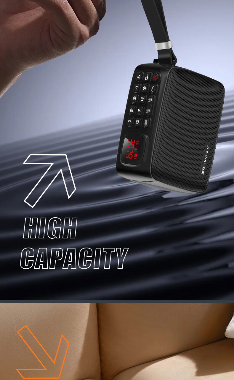 Jinzheng JZ37 Portable Bluetooth Speaker Outdoor High Power Subwoofer Fast Charging Long Battery Life Waterproof Dustproof Mini Speaker 14